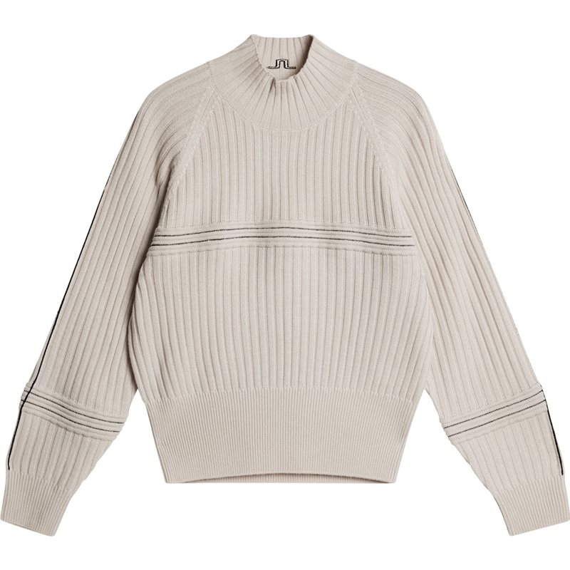 J.Lindeberg Nora Knitted Sweater Moonbeam - S
