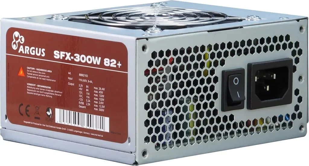 Inter-Tech Argus SFX-300W 82+ 300W -virtalähde
