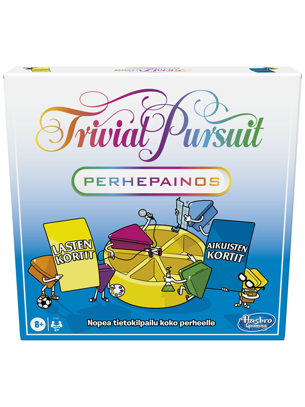 Hasbro Trivial Pursuit Perhepainos -tietopeli, 2017 FI