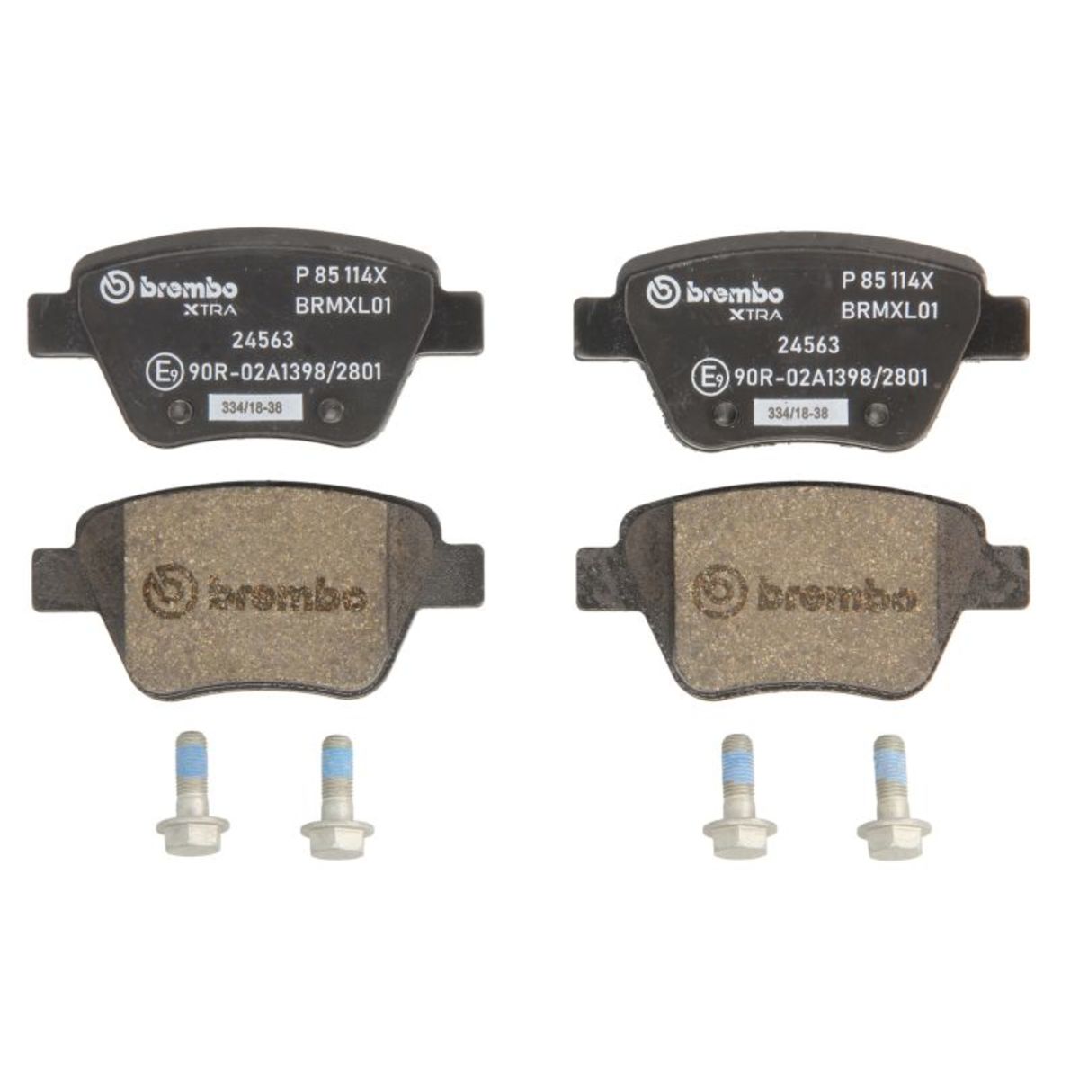 Jarrupalat, levyjarru BREMBO P 85 114X