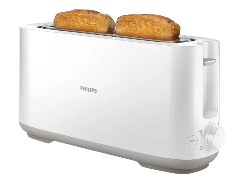 Philips Daily Collection HD2590/00, 1 viipale(i)ta, Metalli, Painikkeet, Rotaatio, 950 W, 230 V, 50-60 Hz