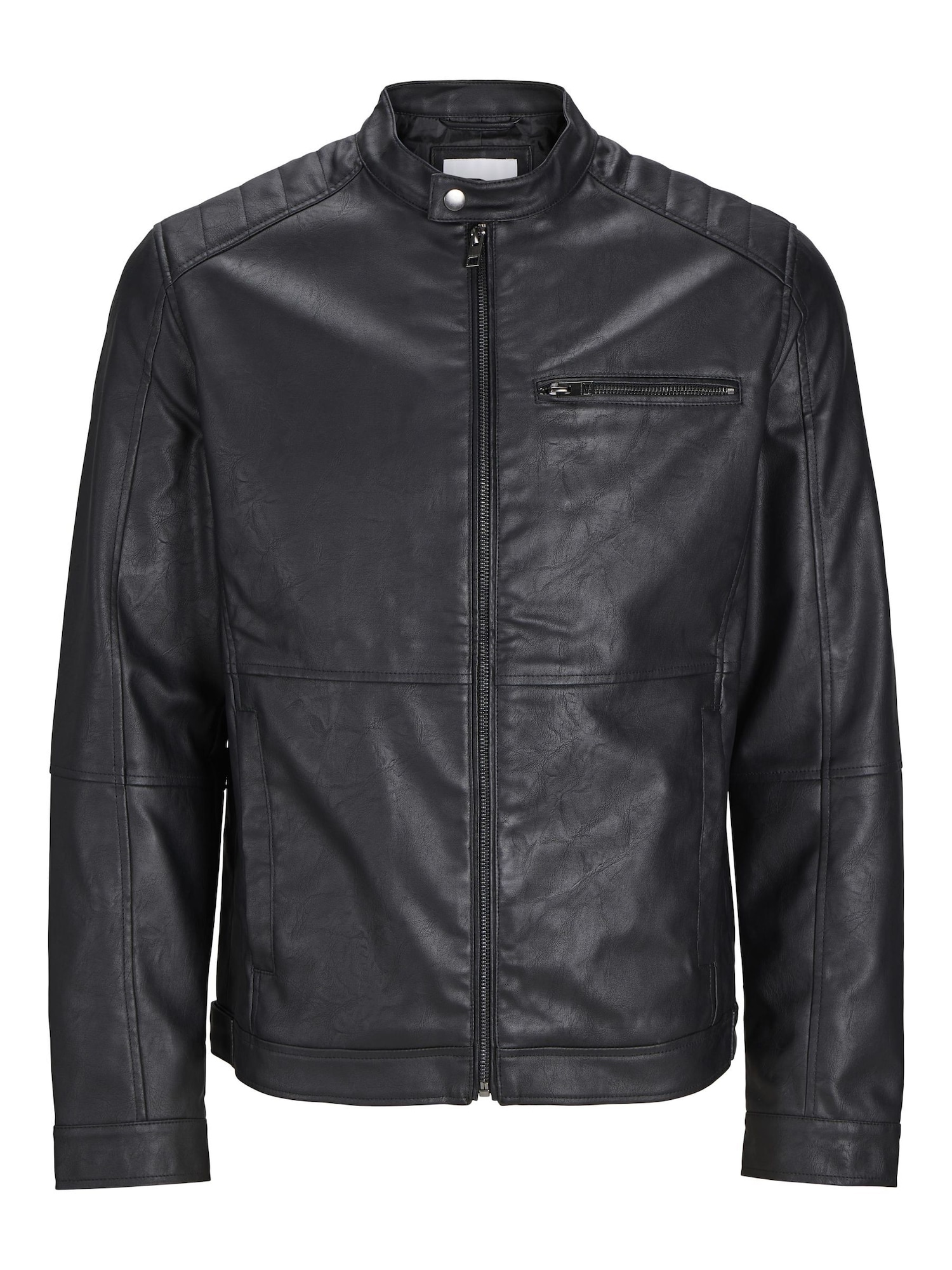 Nahkatakki Jack & Jones JJEDYLAN PU BIKER EU XS
