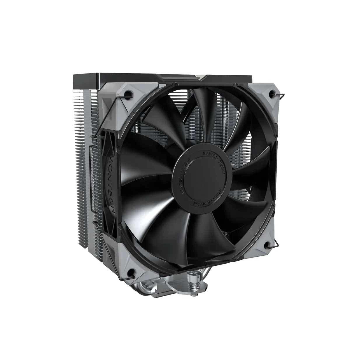 Montech NX400 - Black - CPU-ilmajäähdytin - Korkeintaan 35 dBA