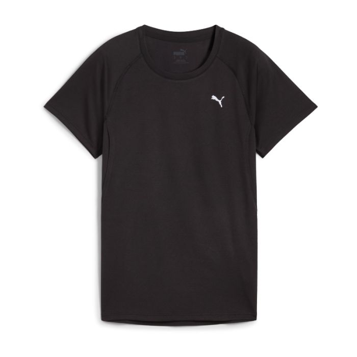 PUMA Run Velocity SS Tee K. XS Musta Naiset