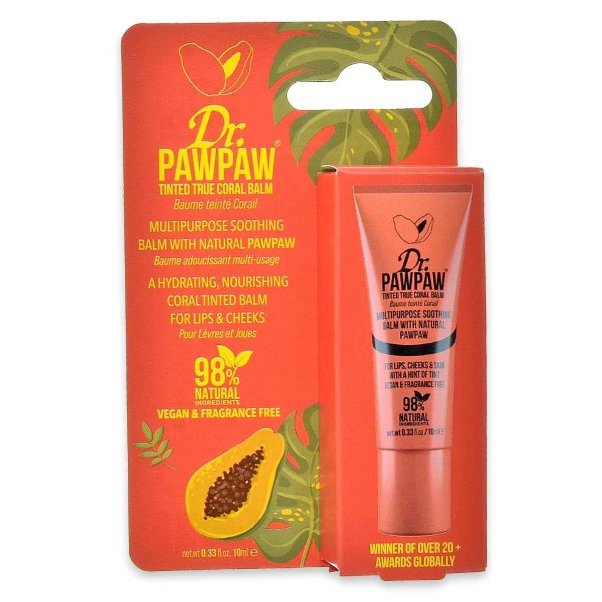 Dr. A.S. Paw Paw True Coral Balm - Monikäyttöinen balsami 10 ml