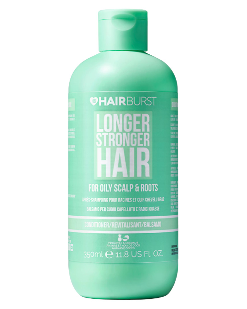 Hairburst hoitoaine rasvoittuvalle hiuspohjalle ja hiuspohjalle - 350 ml