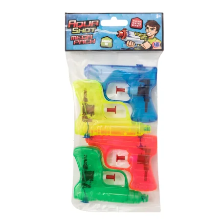 Aqua Shot Mega Pack Water Blasters – 4 kpl