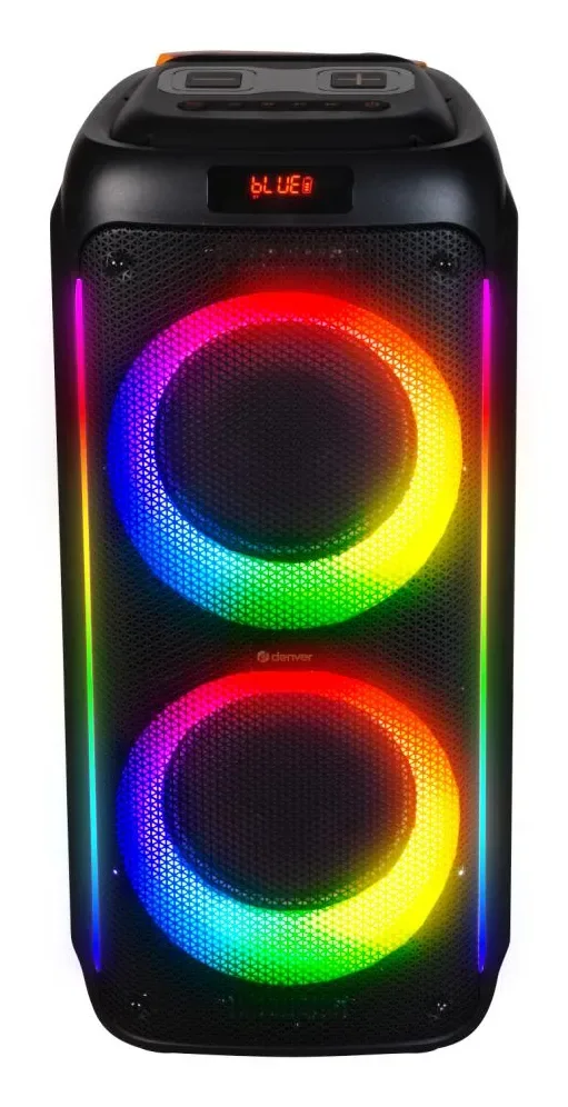 DENVER BPS-458 - Portable Karaoke & Party Speaker - 1000W - Bluetooth