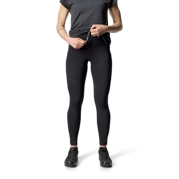 Houdini Adventure Tights Women True Black - XS