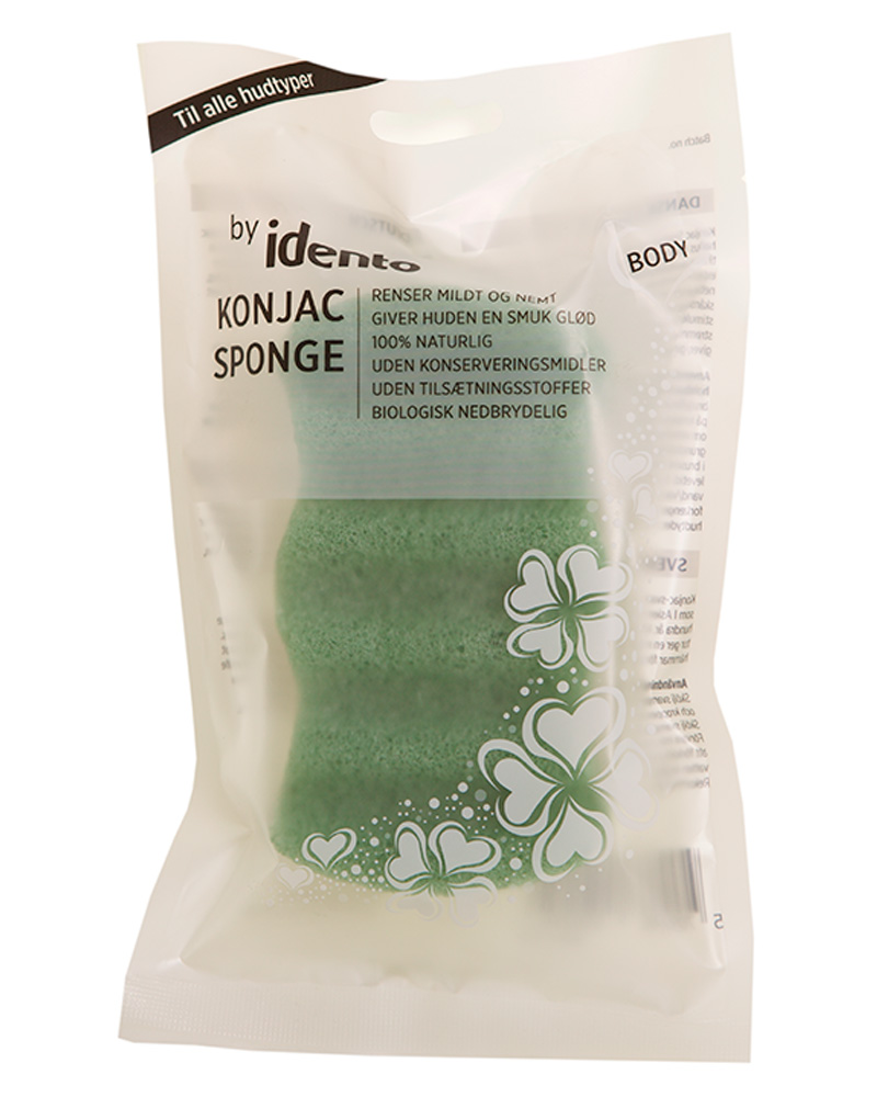 Idento Konjac Body Svamp Assorterede Farver