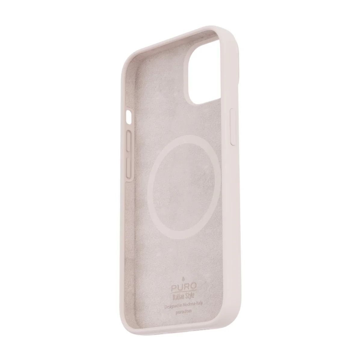 Puro iPhone 14/13 Icon suojakuori MagSafe rose