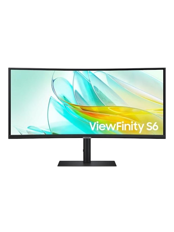 Samsung ViewFinity S6 S65UC 34" UWQHD, VA -kaareva näyttö, USB-C hub