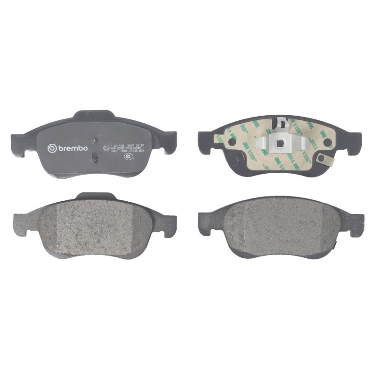 Jarrupalat, levyjarru BREMBO P 23 165