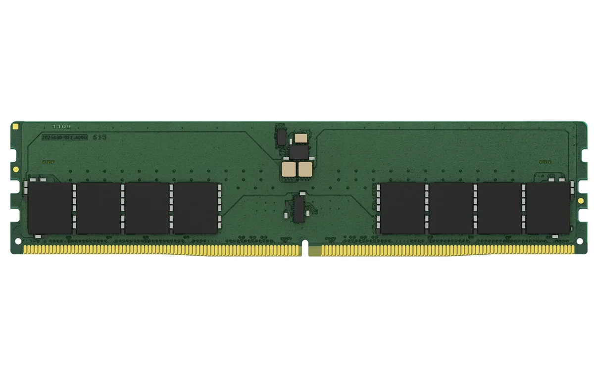 Kingston ValueRAM Clocked (CUDIMM) DDR5-6400 - 64GB - CUDIMM - CL52 - Single Channel (1 pcs) - Vihreä