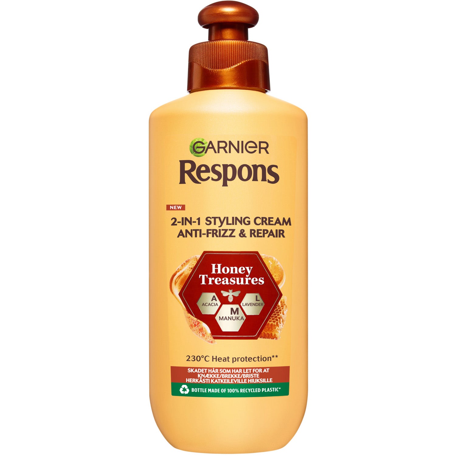 Garnier Respons 2-in-1 leave-in Creams Honey 200 ml