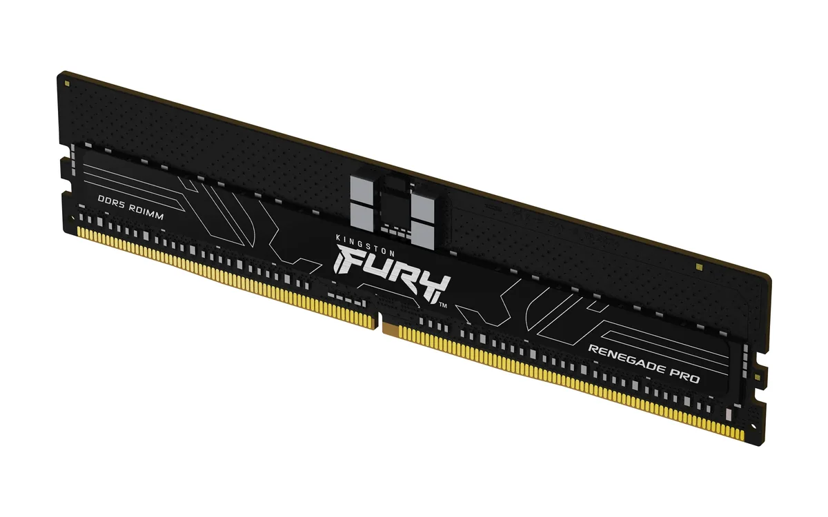 Kingston FURY Renegade Pro DDR5-6400 - 16GB - CL32 - Single Channel (1 pcs) - AMD EXPO & Intel EXPO - Musta