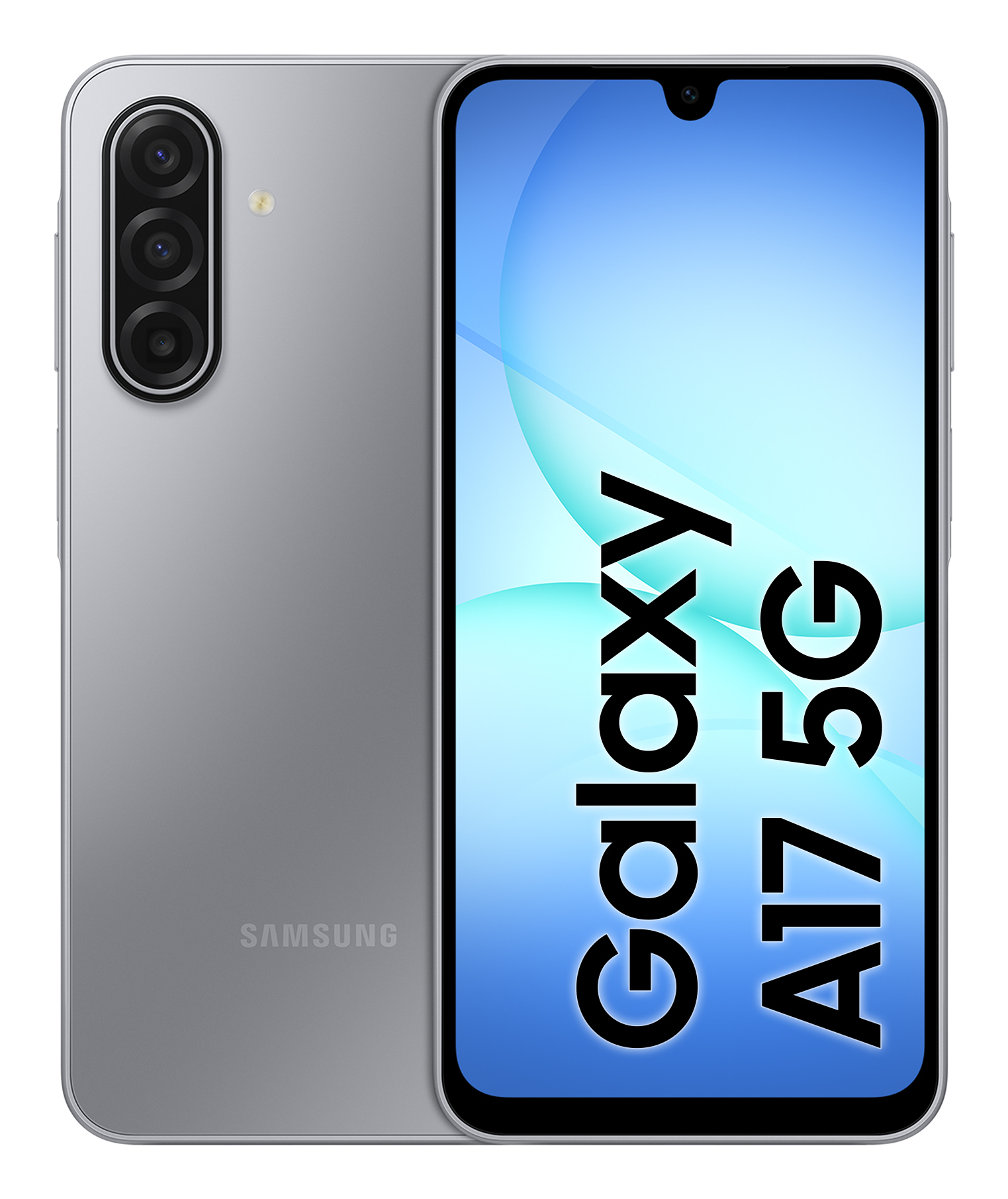 Samsung Galaxy A17 5G älypuhelin 128 GB (harmaa)