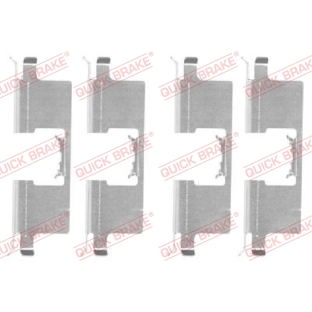 Jarrupalojen asennussarja QUICK BRAKE 109-1745