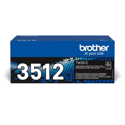 BROTHER TN3512 Super High Yield -laservärikasetti, musta