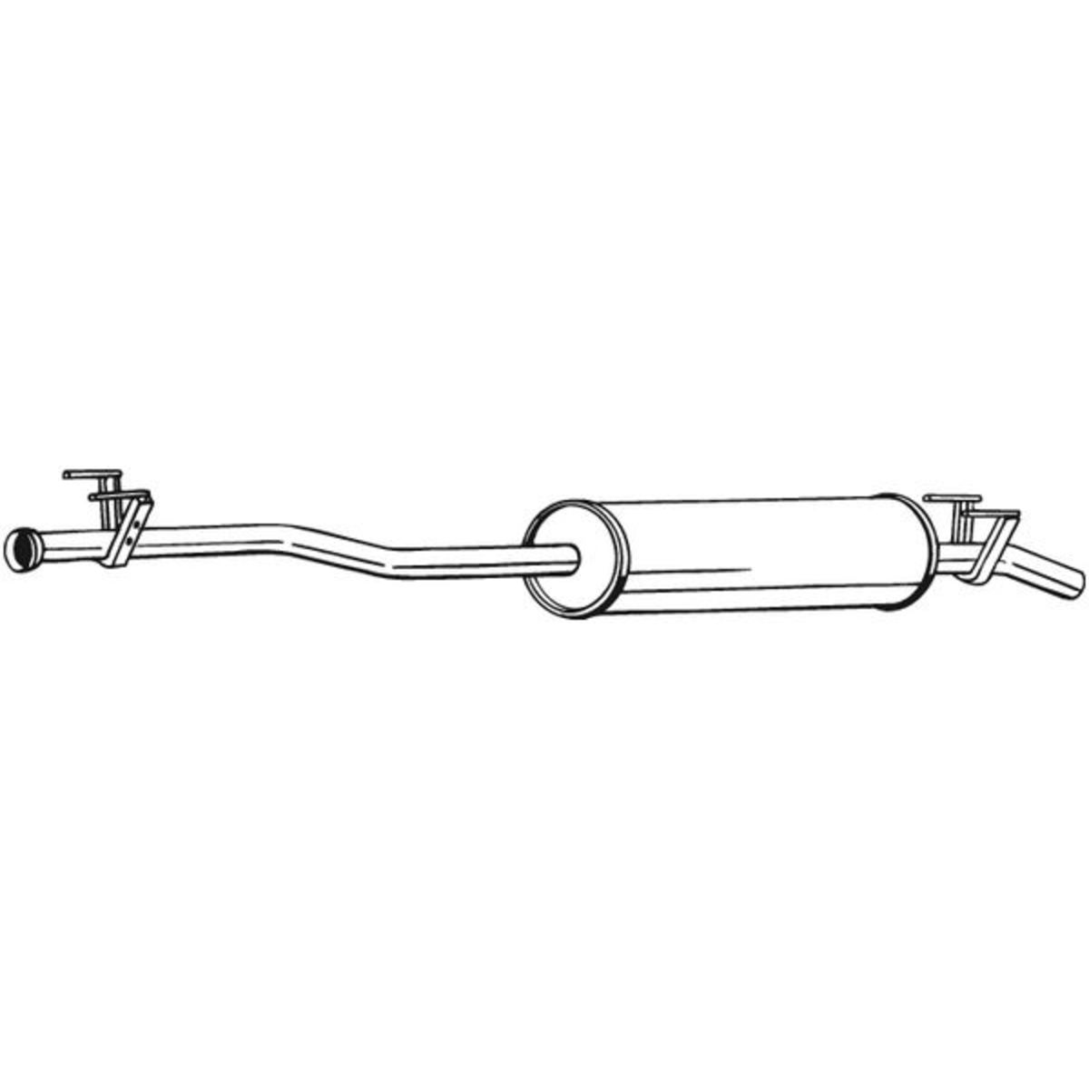 Keskiäänenvaimentaja BOSAL 287-355