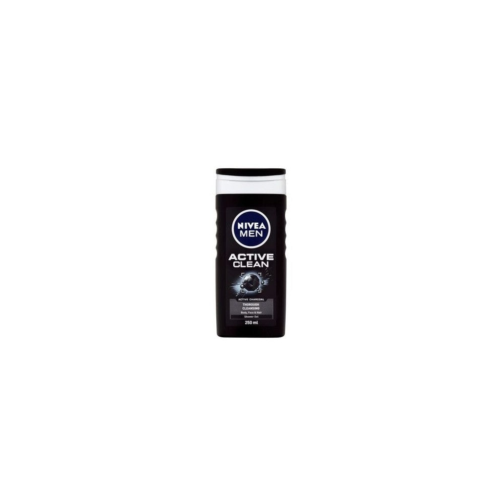 Nivea Men Active Clean Gel Doccia 250ml — Gel doccia