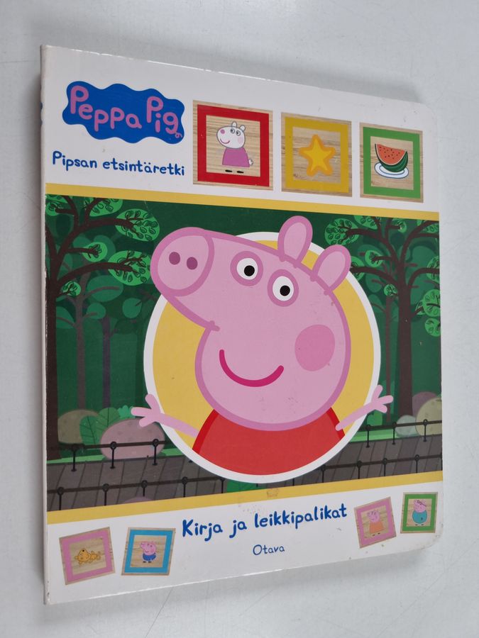 Pipsan etsintäretki - kirja ja leikkipalikat