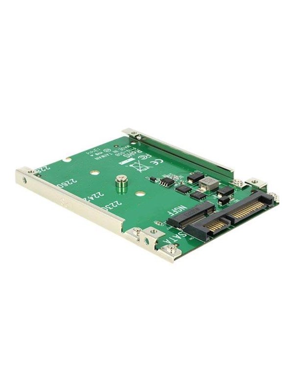 DeLOCK 2.5′′ Converter SATA 22 pin > 1 x M.2 key B - 7 mm