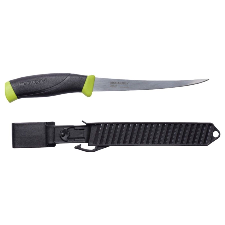 Morakniv Companion Fishing Fillet 155 (S), fileointiveitsi, vaaleanvihreä