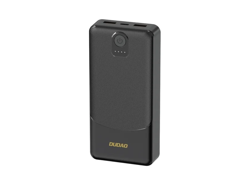 Dudao K10Pro Power Bank 2.4A 20000mAh 2 x USB-A - Black - 20000 mAh