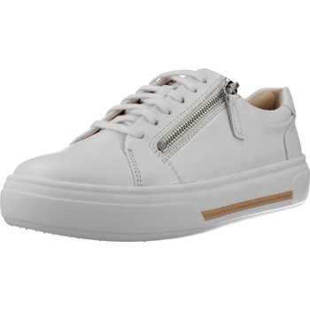 CLARKS Matalavartiset tennarit 'Hollyrose' valkoinen