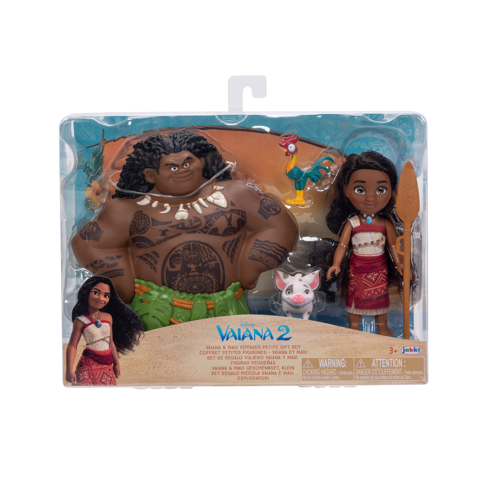 Disney Vaiana 2 Pieni Nukke Maui & Vaiana