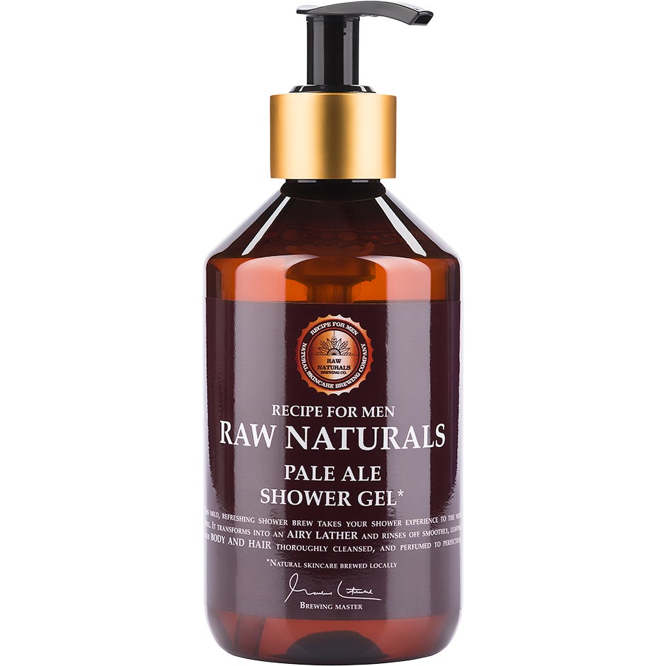 Raw Naturals by Recipe for Men Pale Ale Shower Gel 300 ml