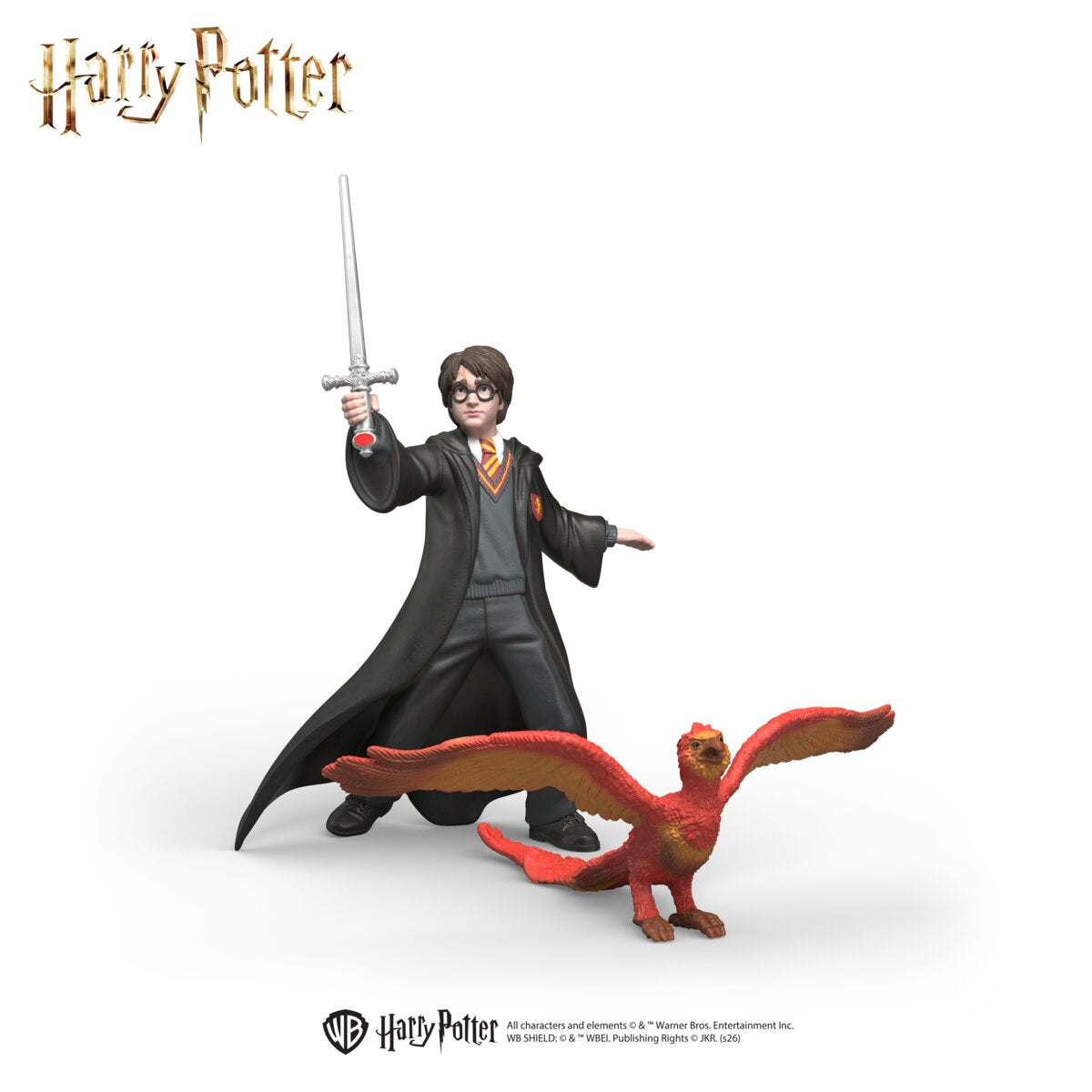 Schleich Harry & Fawkes with sword
