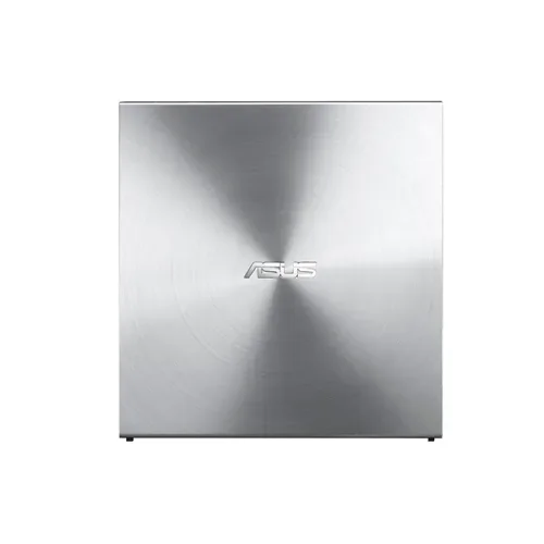 ASUS SDRW-08U5S-U, ohut ulkoinen DVD-kirjoitin, USB 2.0, hopea