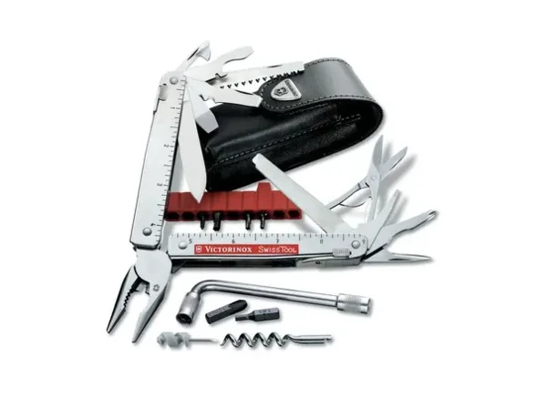 Victorinox SwissTool Plus, Lukittuvateräinen veitsi, Monityökaluveitsi