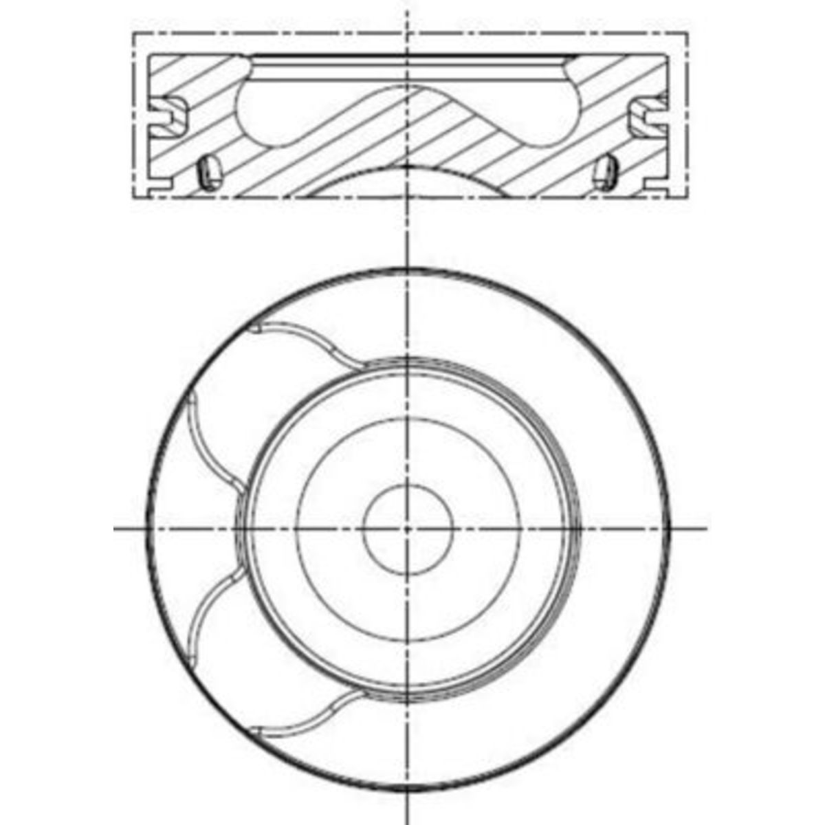 Männät MAHLE 039 PI 00128 000