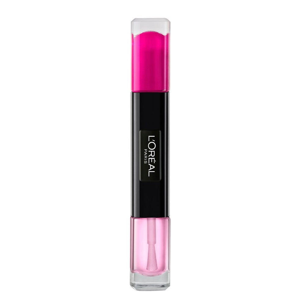 L'Oreal Paris 2 in 1 Infallible Nail Polish 132 Painty Pink 2 x 5 ml