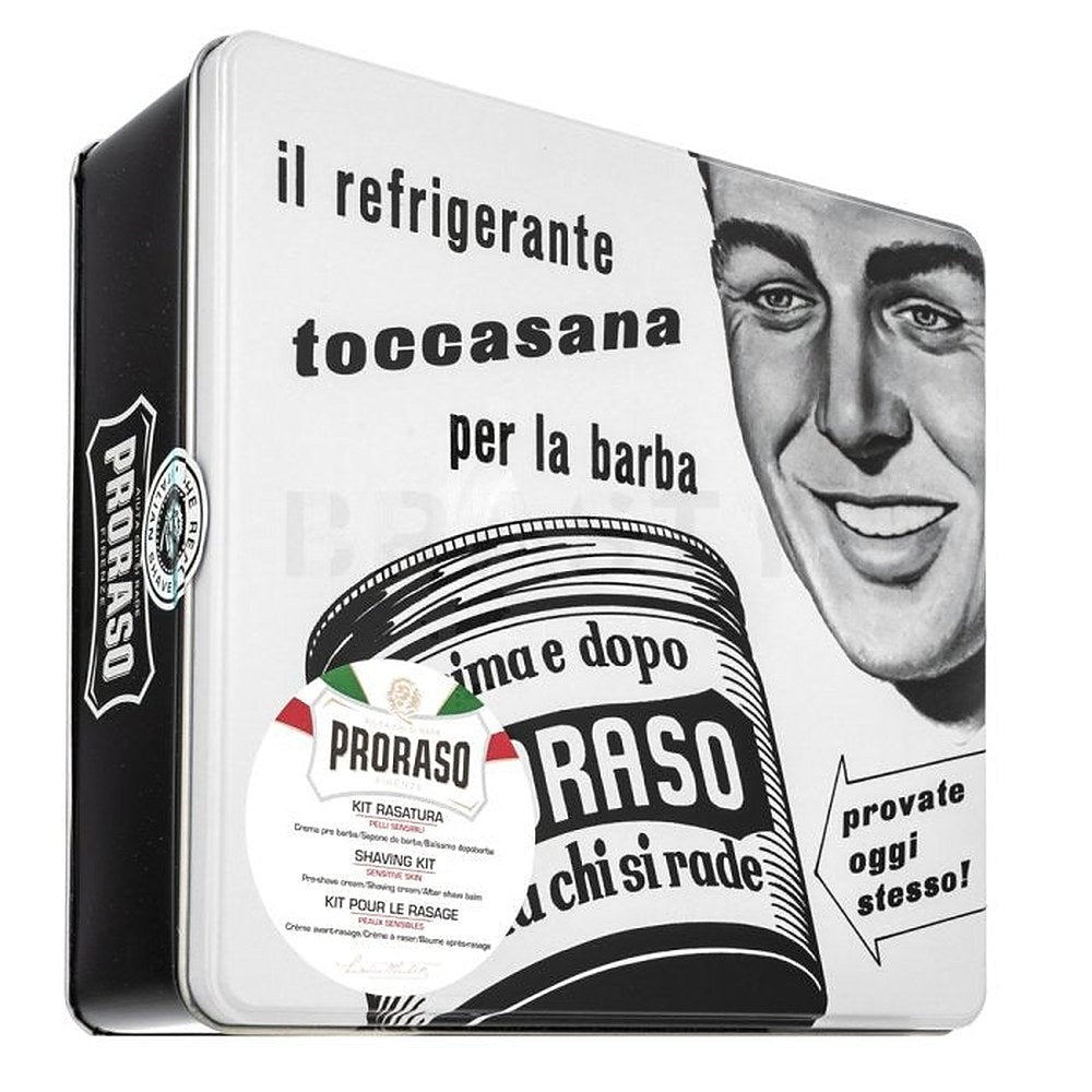 Proraso valkoinen setti