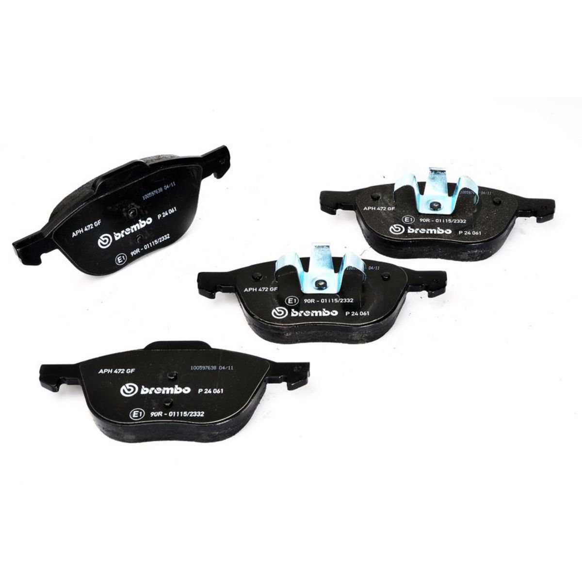 Jarrupalat, levyjarru BREMBO P 24 061