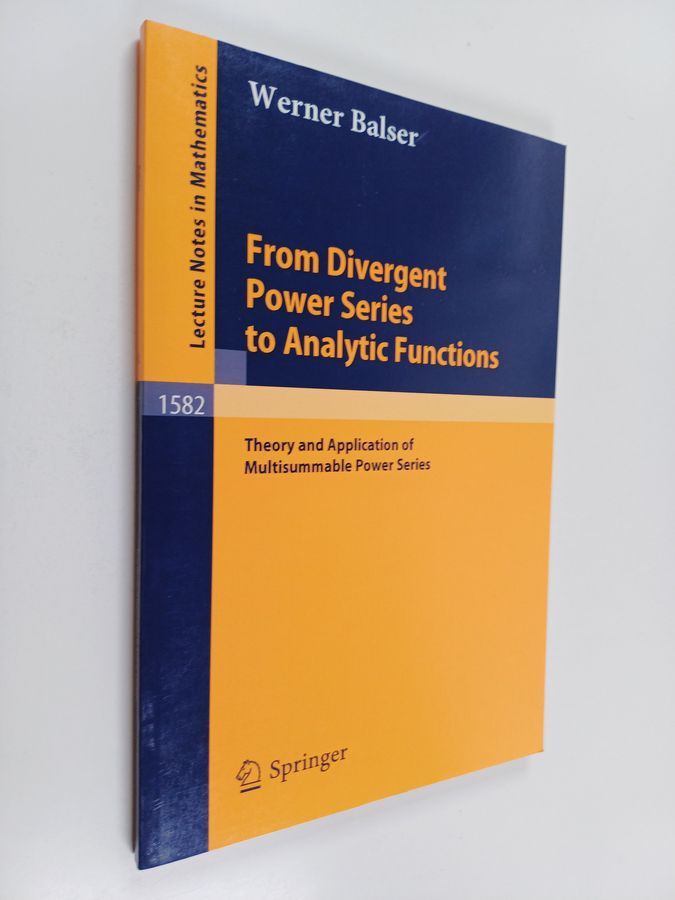 From Divergent Power Series to Analytic Functions