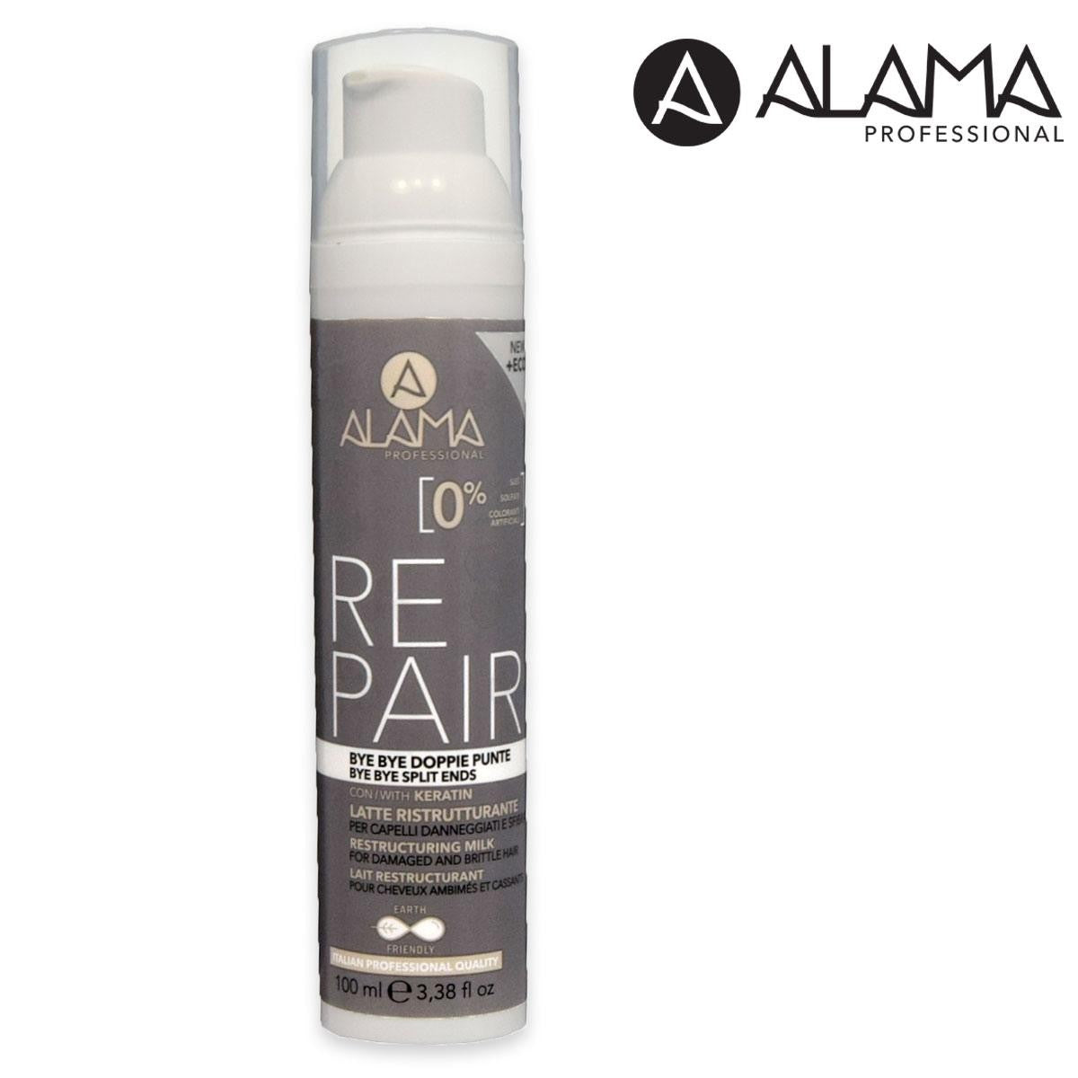 Alama Bye Bye Doppie Punte 100 ml — Latte Ristrutturante Capelli