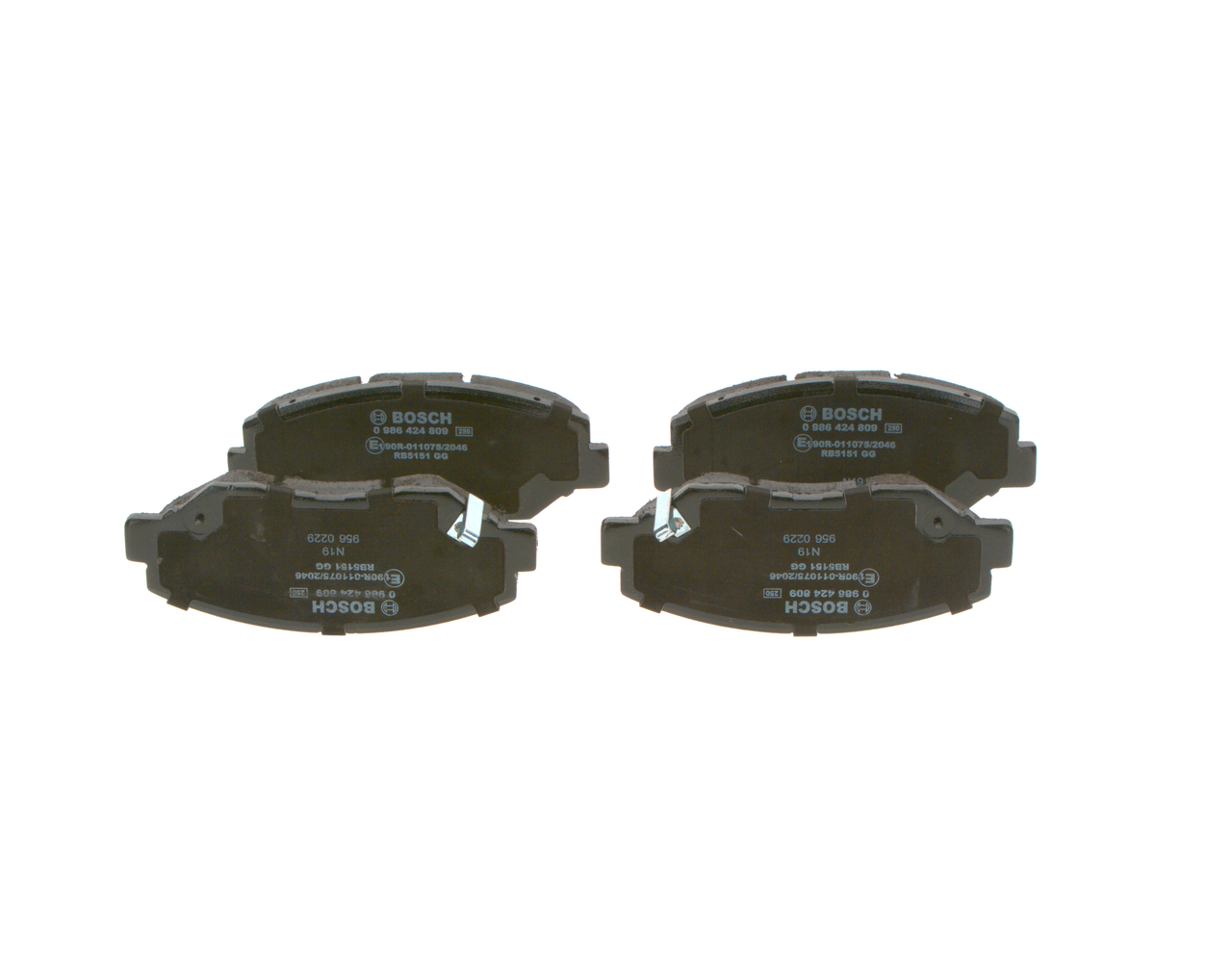 Bosch Etujarrupalat 0986424809