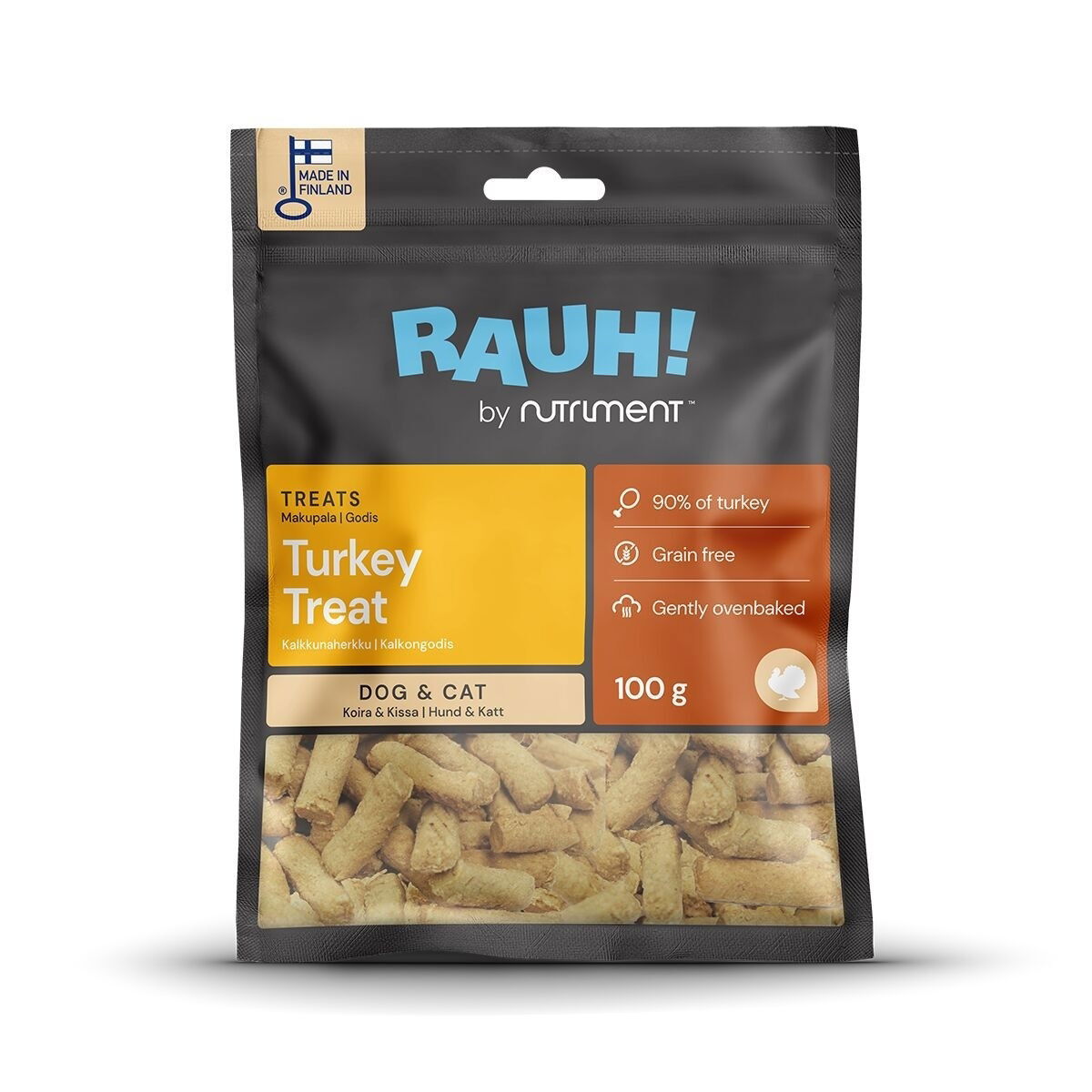 RAUH! Kalkkuna Herkut 100g
