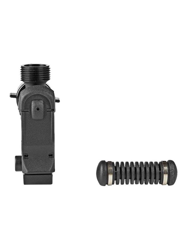 Nedis Elektroninen Aqua Stop | 3/4" ulkokierre | 3/4" sisäkierre | Sopii laitteeseen: Astianpesukone / Pesukone | Musta