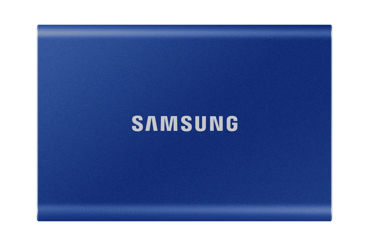 Samsung Portable Ssd T7 1tb Gen 2 Usb-c Sininen