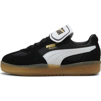 PUMA Matalavartiset tennarit 'Palermo' kulta / musta / valkoinen