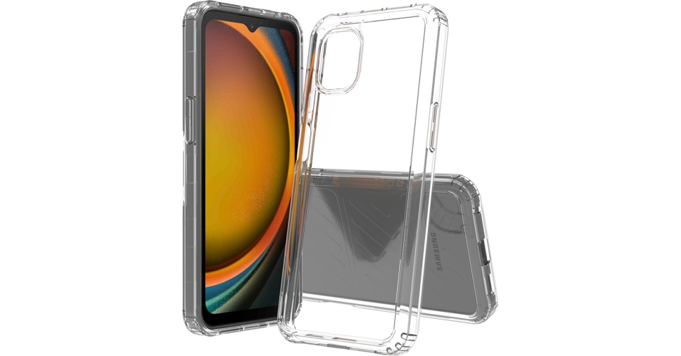 Screenor Bumper, Galaxy XCover 7 Pro -suojakuori, läpinäkyvä