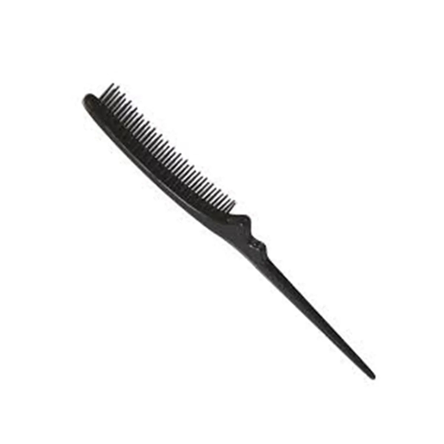 Eurostil Crepar Curved Brush Pua muovinen musta 1un
