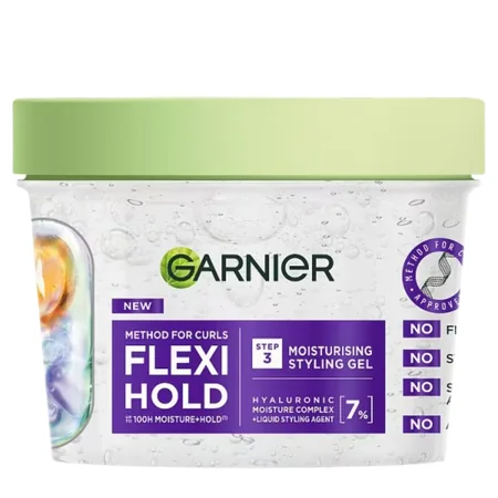Garnier Method For Curls Flexi Hold Moisturising Styling Gel - 370 ml