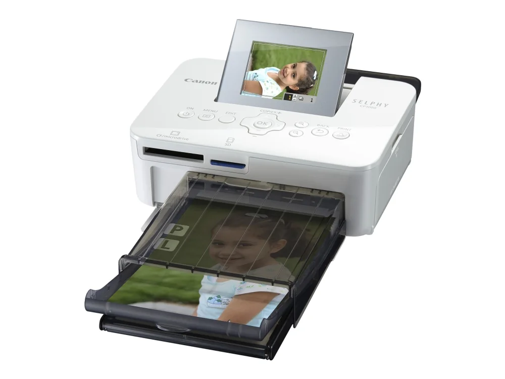 Canon SELPHY CP1000, Värisublimaatio, 300 x 300 DPI, Suoratulostus, Valkoinen